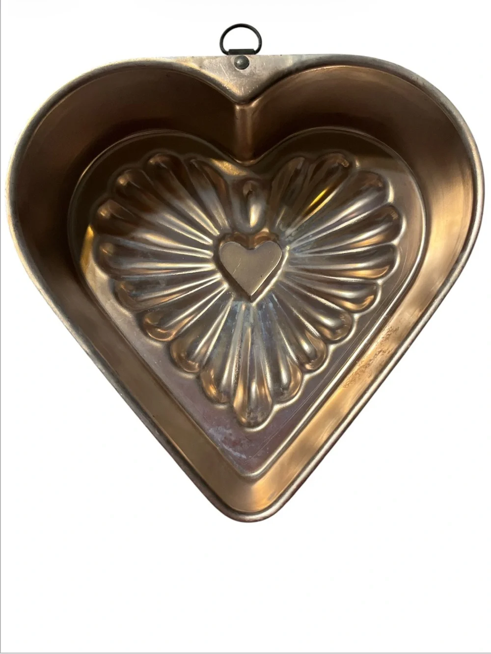 Vintage West Bend Copper-Tone Aluminum Jello Molds / Wall Art - Set of 3
